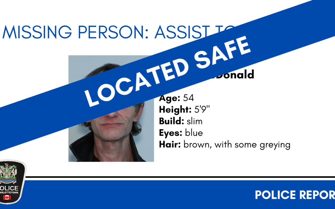 Missing Person – LOCATED SAFE