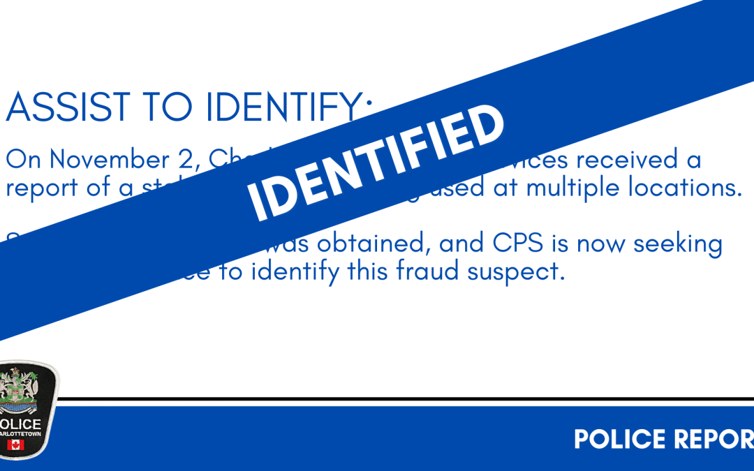 Assist to Identify: Fraud Suspect